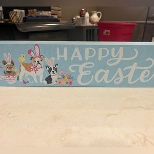 Happy Easter sign